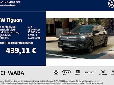 Neu VW Tiguan R-line 204 PS (150 kW) 2026 Schwarz SUV