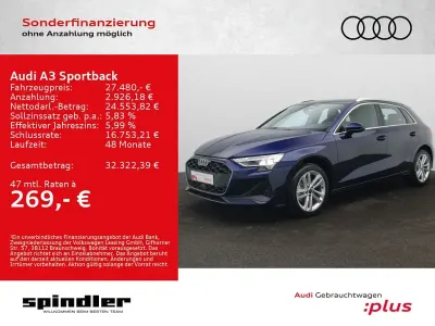 Gebraucht Audi A3 Sport 116 PS (85 kW) 2026 Navarrablau metallic Limousine