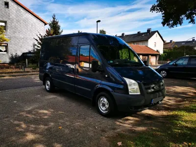 Gebraucht Ford Transit 116 PS (85 kW) 2011 Blau Van / Kleinbus