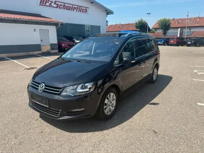 Gebraucht VW Sharan Style 170 PS (125 kW) 2012 Schwarz Van / Kleinbus