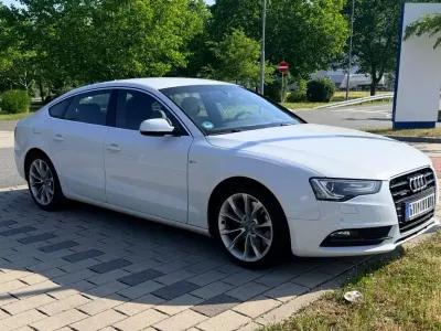 Gebraucht Audi A5 S-Line 245 PS (180 kW) 2015 Weiß Coupé