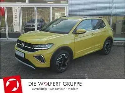 Neu VW T-Cross R-line 116 PS (85 kW) 2025 Gelb (grape yellow) SUV