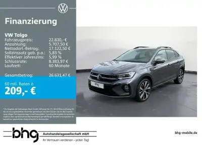 Używany VW Taigo R-line 150 KM (110 kW) 2021 Szary SUV