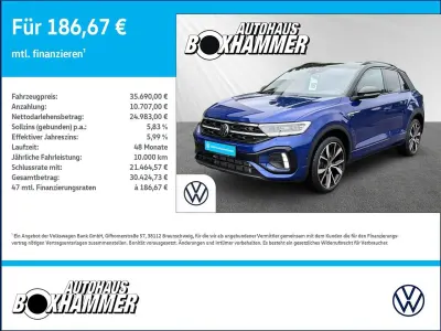 Gebraucht VW T-Roc R-line 190 PS (139 kW) 2023 Blau SUV