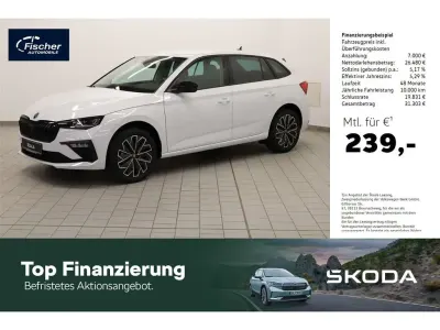 Neu Skoda Scala 150 PS (110 kW) 2026 Weiss Kleinwagen