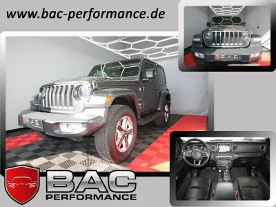 Gebraucht Jeep Wrangler Unlimited Sahara 200 PS (147 kW) 2019 Grau SUV