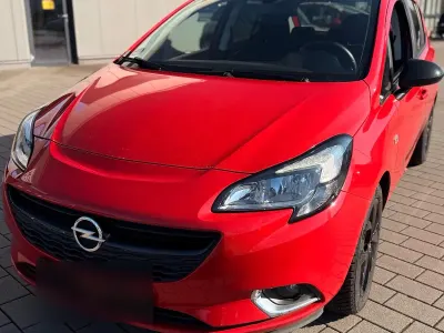 Gebraucht Opel Corsa 101 PS (74 kW) 2016 Rot Kleinwagen