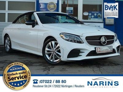Gebraucht Mercedes C200 AMG line 184 PS (135 kW) 2023 Weiß Cabrio