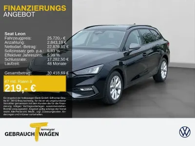 Neu Seat Leon FR 116 PS (85 kW) 2026 Schwarz Limousine