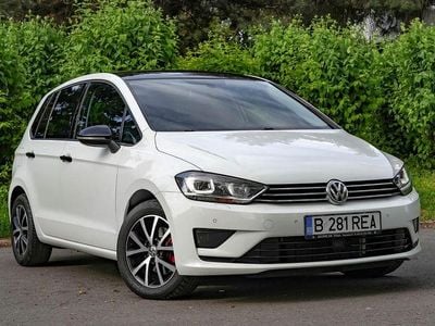 Gebraucht VW Golf Sportsvan Comfortline 110 PS (80 kW) 2015 Weiß Van / Kleinbus