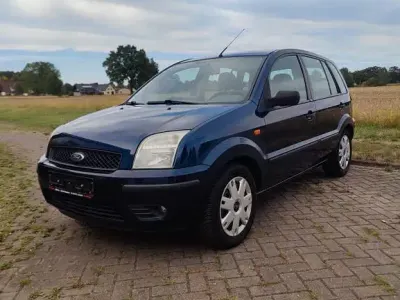 Gebraucht Ford Fusion Trend 80 PS (58 kW) 2003 Blau Kleinwagen