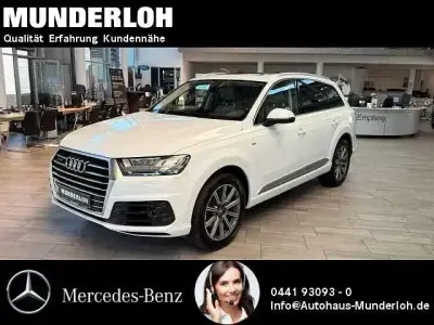 Gebraucht Audi Q7 S-Line 286 PS (210 kW) 2019 Gletscherweiß metallic SUV