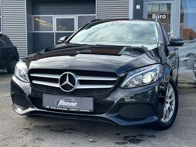 Usata Mercedes C200 136 CV (100 kW) 2017 Nero Station wagon