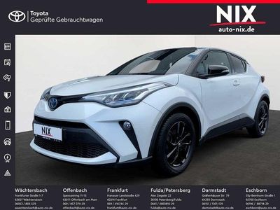 Gebraucht Toyota C-HR Team 122 PS (89 kW) 2023 Platinumweiß perleffekt/ dach schwarz SUV
