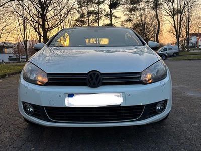 Gebraucht VW Golf Cabriolet 122 PS (89 kW) 2013 Weiß Cabrio