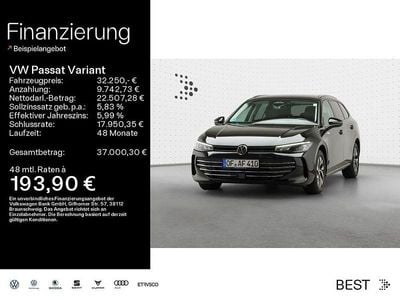 Gebraucht VW Passat Business 150 PS (110 kW) 2024 Schwarz Limousine