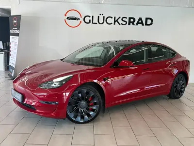 Gebraucht Tesla Model 3 Performance 377 kW (513 PS) 2023 Rot Limousine