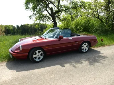 Gebraucht Alfa Romeo Spider 120 PS (88 kW) 1992 Rot Cabrio