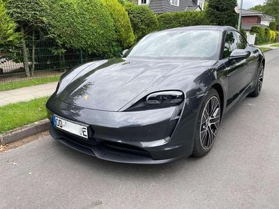 Gebraucht Porsche Taycan 350 kW (476 PS) 2021 Schwarz Limousine