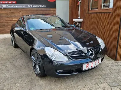 Brugt Mercedes SLK200 163 HK (119 kW) 2007 Sort Cabriolet