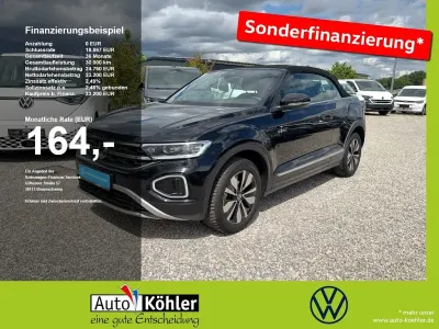 Gebraucht VW T-Roc Cabriolet Goal 116 PS (85 kW) 2025 Deep black perleffekt Cabrio