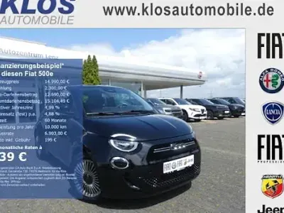 Gebraucht Fiat 500e Icon 69 kW (95 PS) 2023 Schwarz Limousine