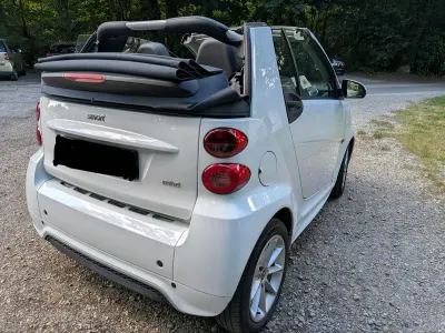 Gebraucht Smart ForTwo Cabrio 71 PS (52 kW) 2013 Weiß Cabrio