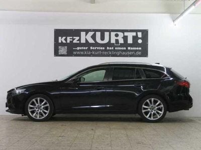 Gebraucht Mazda 6 Sports-Line 165 PS (121 kW) 2012 Onyxschwarz (metallic) Kombi