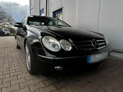 Gebraucht Mercedes CLK200 163 PS (119 kW) 2006 Schwarz Coupé