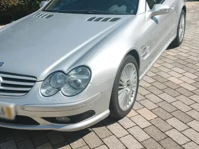 Gebraucht Mercedes SL55 AMG AMG 500 PS (367 kW) 2002 Silber Cabrio