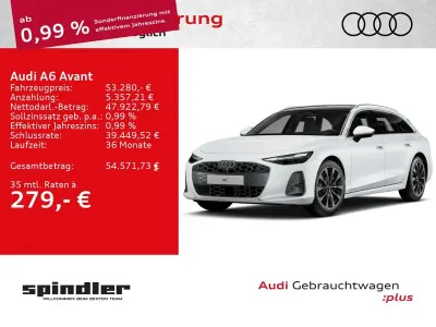 Gebraucht Audi A6 Advanced 204 PS (150 kW) 2025 Gletscherweiß metallic Kombi