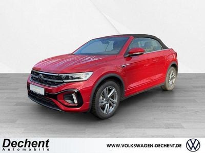 Gebraucht VW T-Roc Cabriolet R-line 150 PS (110 kW) 2025 Rot Cabrio
