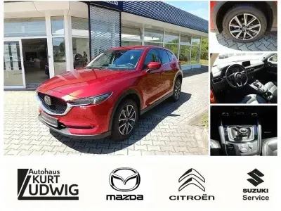 Gebraucht Mazda CX-5 160 PS (117 kW) 2018 Magmarot metallic SUV