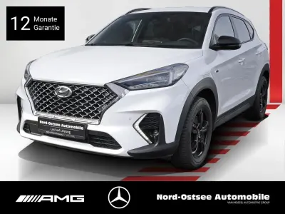 Second-hand Hyundai Tucson N Line 177 CP (130 kW) 2019 Alb SUV