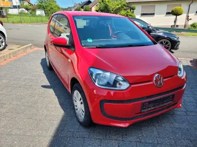 Gebraucht VW up! 75 PS (55 kW) 2012 Rot Kleinwagen