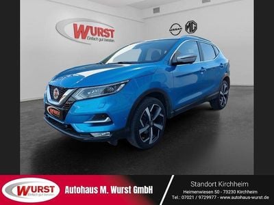 Gebraucht Nissan Qashqai Tekna+ 116 PS (85 kW) 2018 Blau SUV