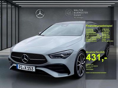Grau Gebraucht 2025 Mercedes CLA200 Shooting Brake AMG Kombi | 39.850 € (Teuer)