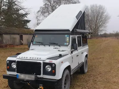 Gebraucht Land Rover Defender 122 PS (89 kW) 2011 Weiß SUV