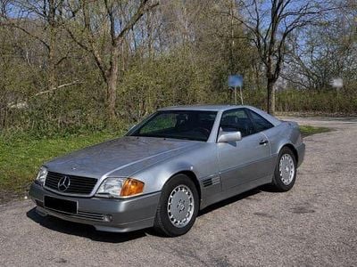 Usata Mercedes SL500 320 CV (235 kW) 1993 Argento Cabrio