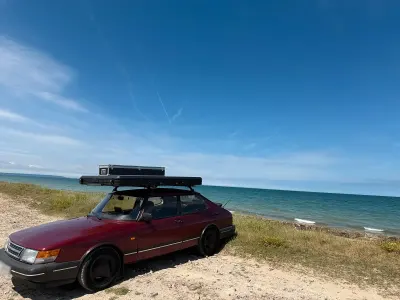 Gebraucht Saab 900 124 PS (91 kW) 1994 Rot Coupé