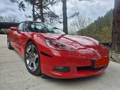 Second-hand Corvette C6 435 CP (319 kW) 2008 Roșu Cabrio