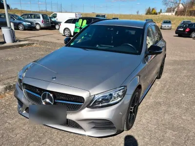 Gebraucht Mercedes C200 AMG 184 PS (135 kW) 2020 Silber Kombi