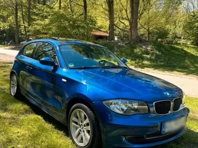 Gebraucht BMW 116 122 PS (89 kW) 2007 Blau Kleinwagen