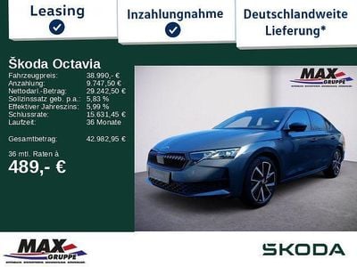 Grau Gebraucht 2025 Skoda Octavia SportLine Limousine | 38.990 €