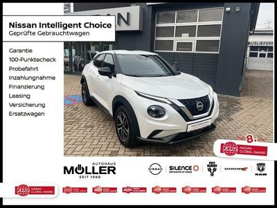 Gebraucht Nissan Juke N-Connecta 114 PS (83 kW) 2024 Weiß SUV