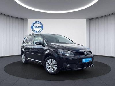Gebraucht VW Touran Life 140 PS (102 kW) 2013 Schwarz Van / Kleinbus