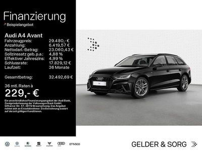 Second-hand Audi A4 Business 150 CP (110 kW) 2022 Negru Break
