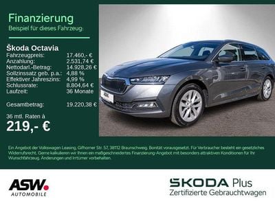 Gebraucht Skoda Octavia Style 116 PS (85 kW) 2022 Graphitegrau metallic Kombi
