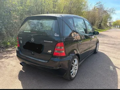 Brugt Mercedes A210 140 HK (102 kW) 2003 Sort Hatchback