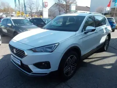 Gebraucht Seat Tarraco XCELLENCE 150 PS (110 kW) 2020 "orix" weiss, "orix" weiss SUV